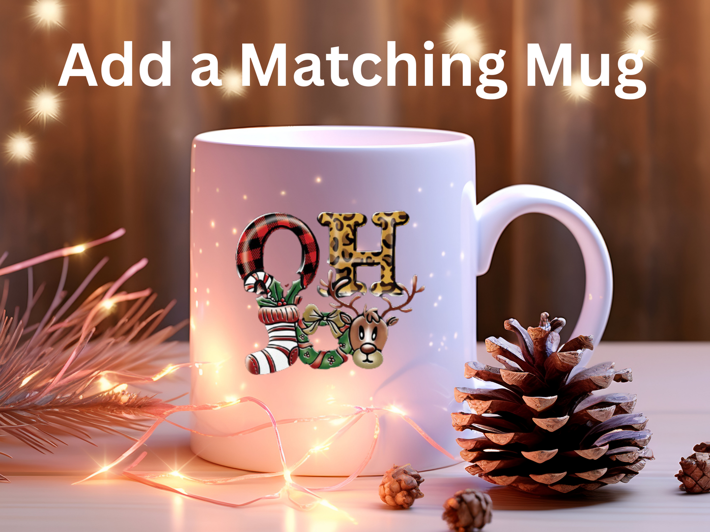 Christmas Shirts with Matching Mug, Holiday Sweatshirts