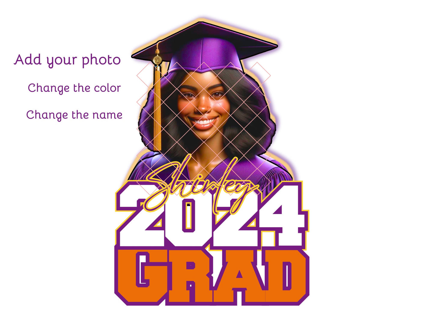 Editable Graduation Fan Template 2024