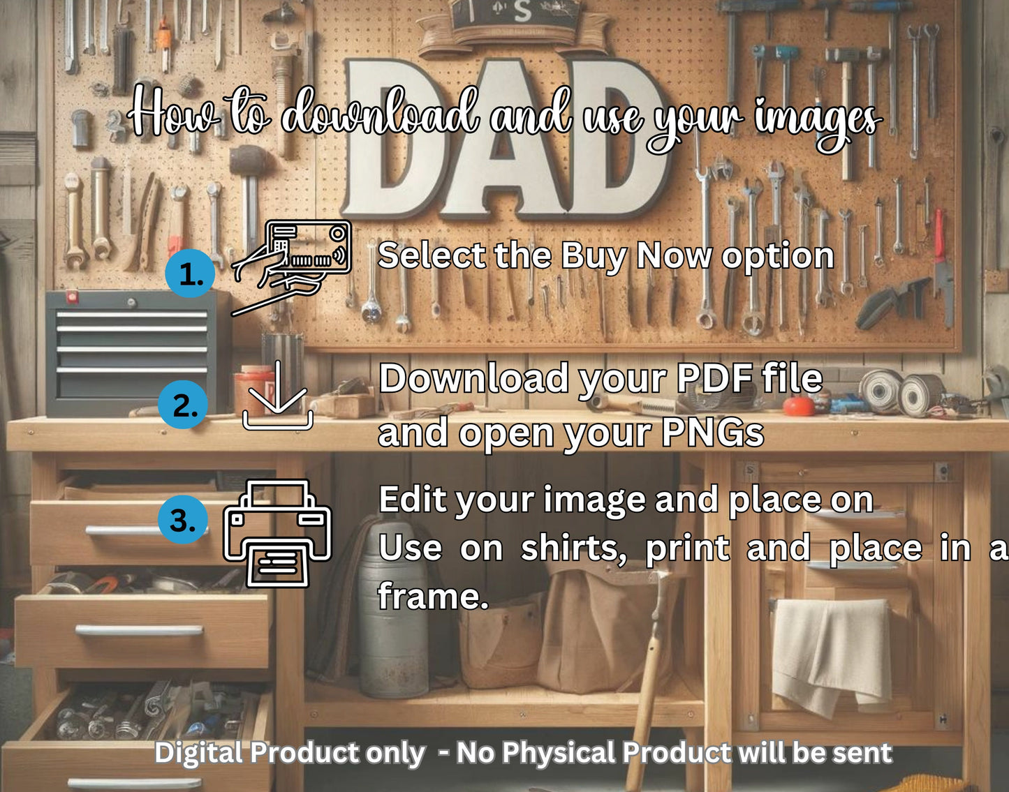 Father's Day Bundle Template PNGs