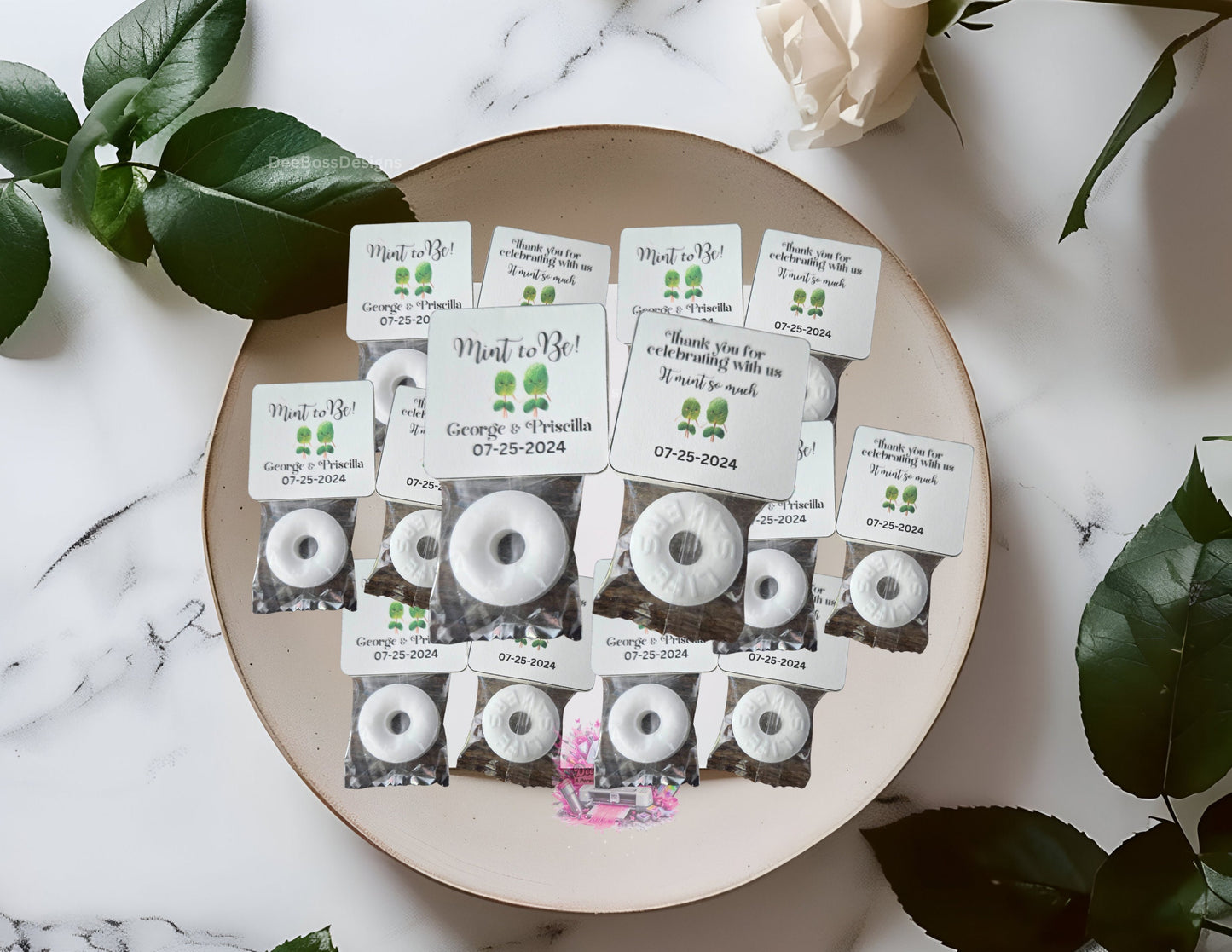 Mint To Be Wedding Favors, Bridal or Wedding Shower